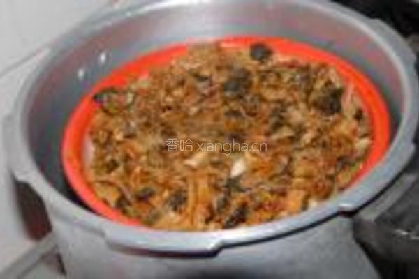梅菜扣肉的做法图解15