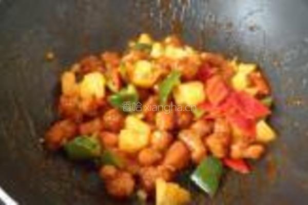 菠萝咕咾肉的做法图解18