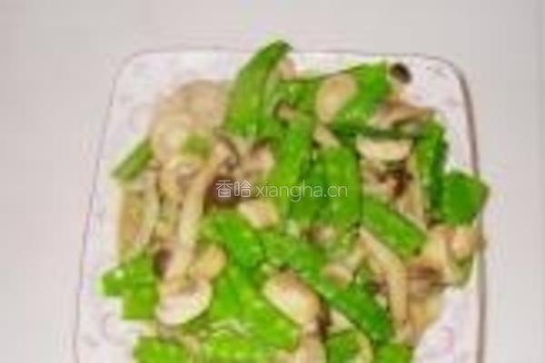 菌菇荷兰豆的做法图解5