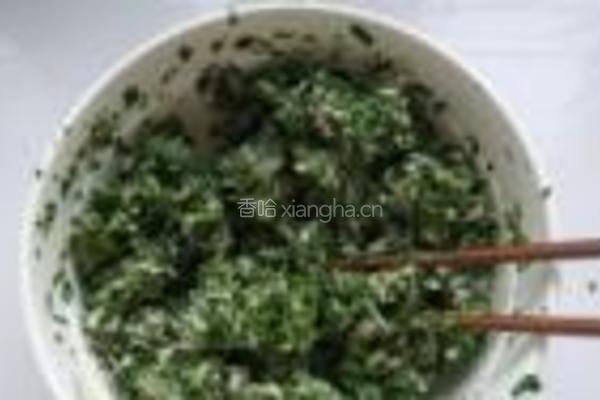 荠菜春卷的做法图解6