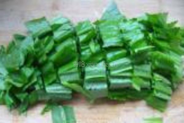 油麦菜炖豆腐的做法图解2