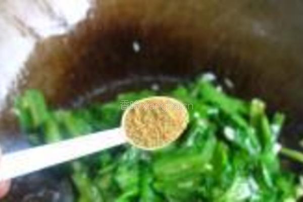 油麦菜炖豆腐的做法图解5