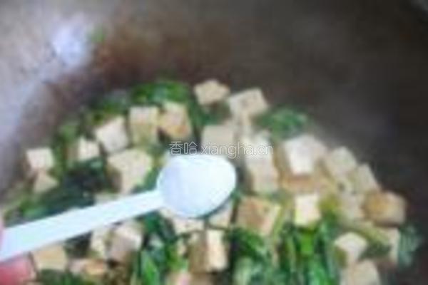 油麦菜炖豆腐的做法图解9
