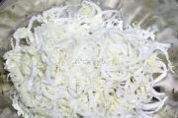 干丝白菜心的做法图解1