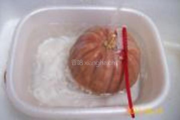 福寿南瓜八宝莲的做法图解1