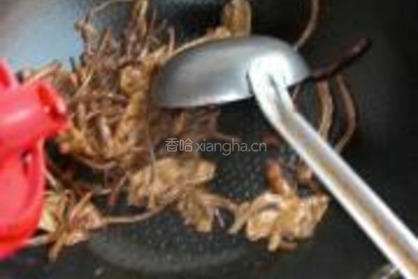 茶树菇烧木耳的做法图解8