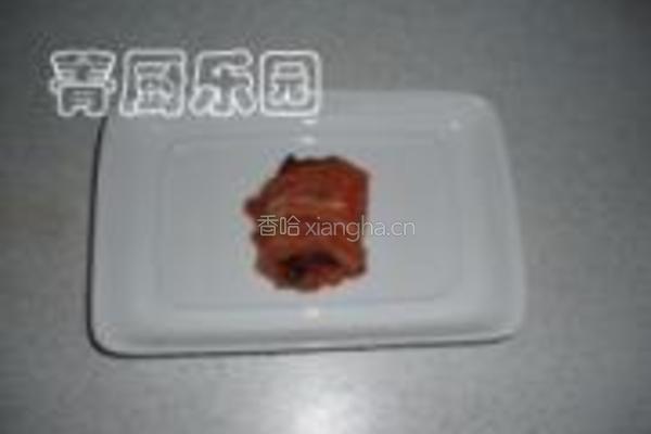 秘制泡菜五花肉卷的做法图解11