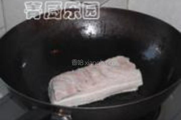 秘制泡菜五花肉卷的做法图解4