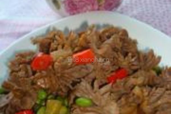 青豆炒鸡胗的做法图解11