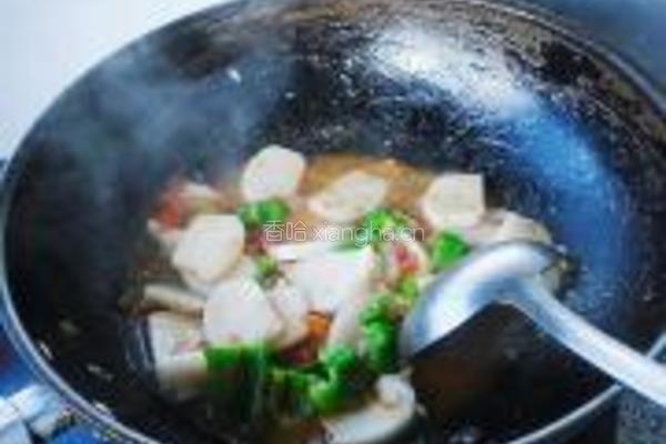 番茄烧年糕的做法图解9