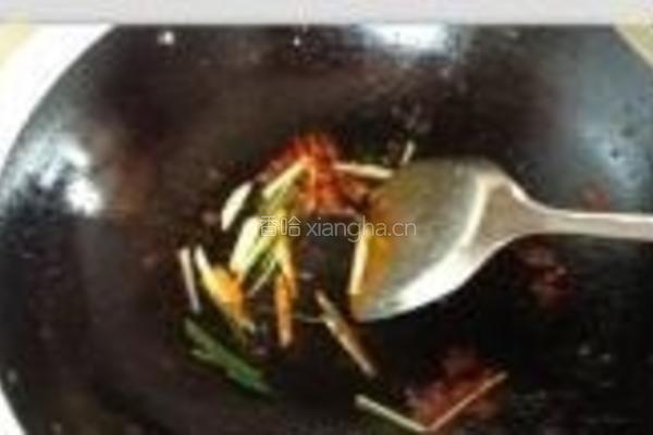 干煸四季豆的做法图解5