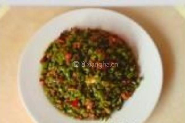 干煸四季豆的做法图解7