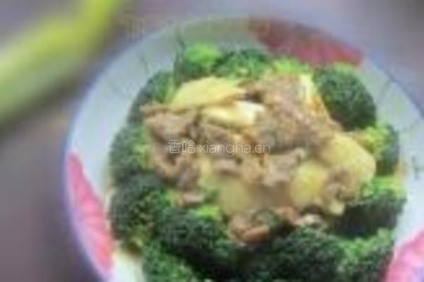 冬笋花椰炒牛肉的做法图解17