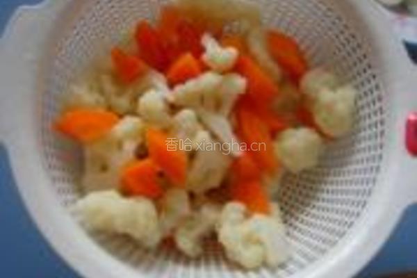 菜花鹌鹑蛋的做法图解6