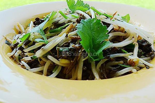 素炒绿豆芽