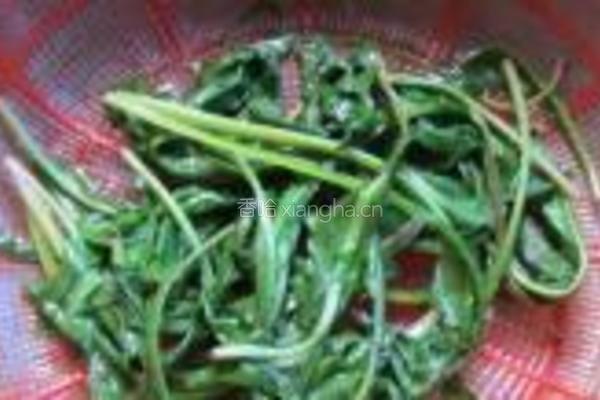 蒲公英鸡蛋炒年糕的做法图解6