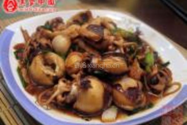 姜葱墨鱼仔的做法图解5