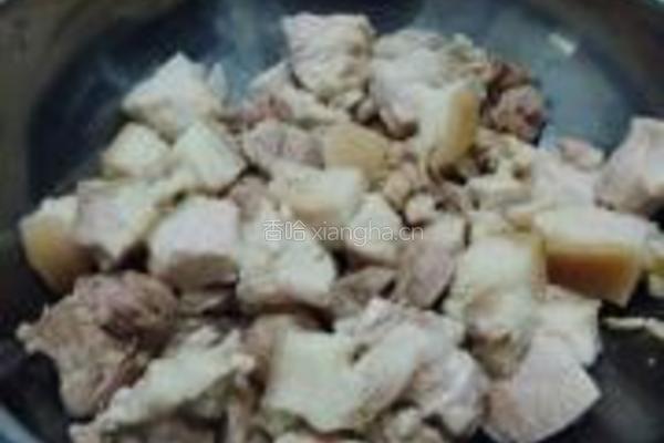 笋茸粉条红烧肉的做法图解6