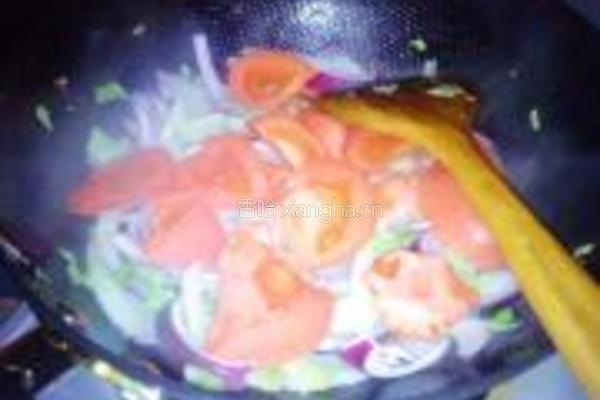 洋葱番茄炖白菜的做法图解6
