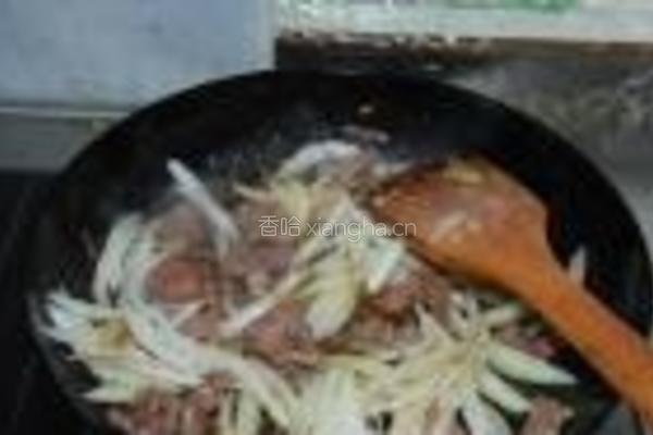 孜然羊肉的做法图解5