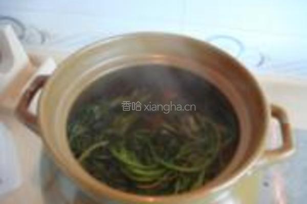 西洋菜老火汤的做法图解4
