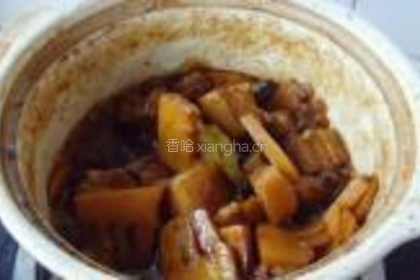 笋烧肉的做法图解11