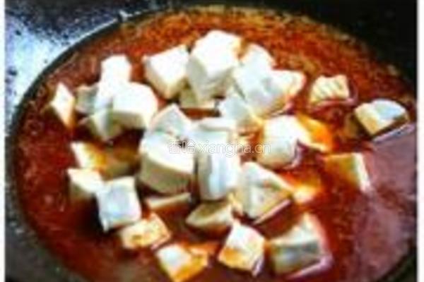 麻婆豆腐的做法图解7