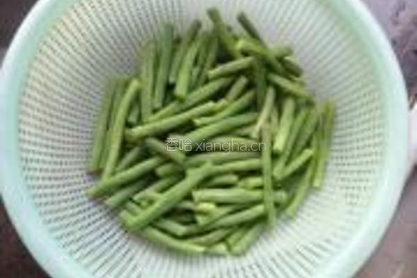 长豆烧茄子的做法图解4
