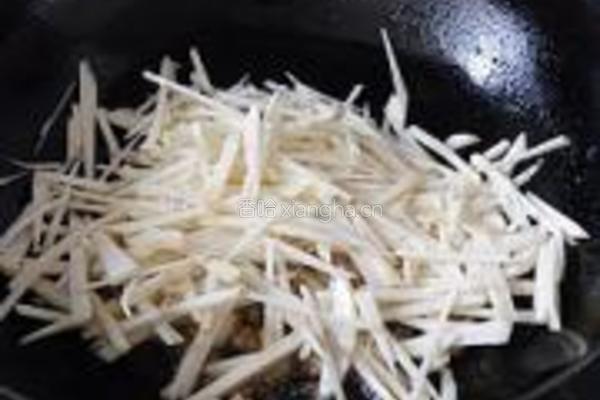 芋头母炒粉丝的做法图解8