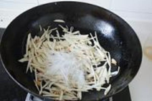 芋头母炒粉丝的做法图解9
