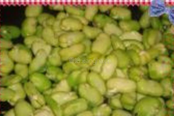雪菜蚕豆酥的做法图解3