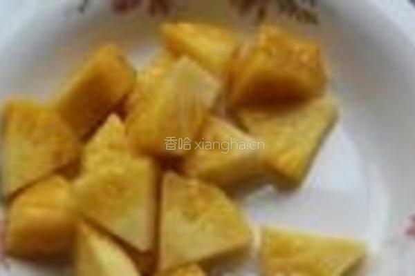 菠萝油条虾的做法图解1