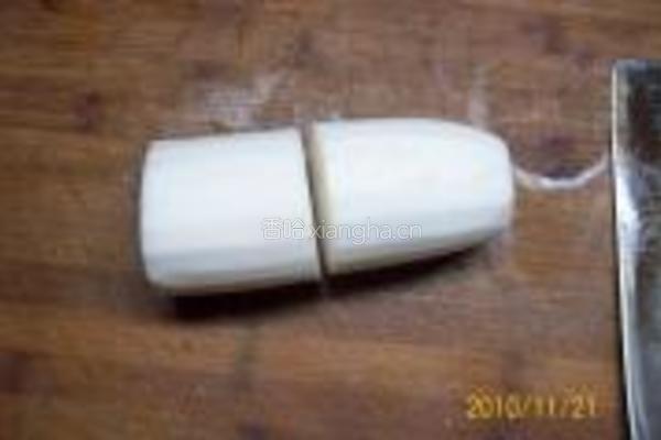 蒜皮粉条烧萝卜的做法图解4