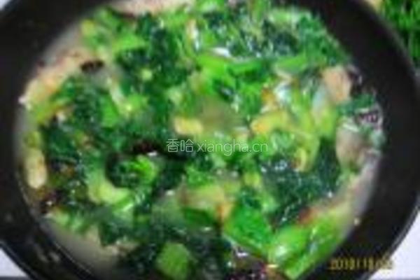 小白菜炖鲅鱼的做法图解9