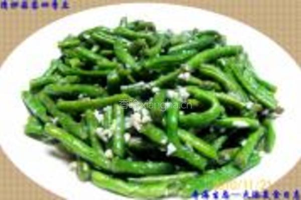 清炒蒜蓉四季豆的做法图解7