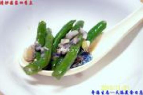 清炒蒜蓉四季豆的做法图解9