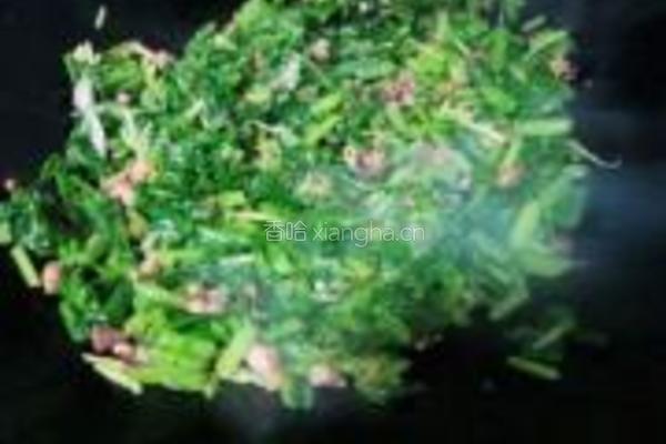 雪菜肉丁面的做法图解11