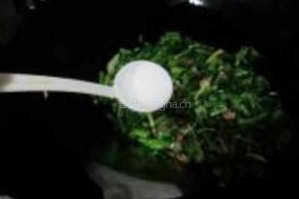 雪菜肉丁面的做法图解9