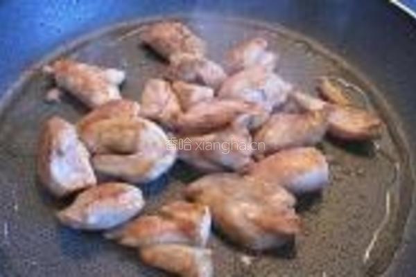 荷兰豆鸡腿炒面的做法图解6