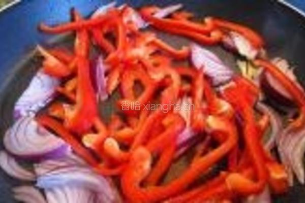 荷兰豆鸡腿炒面的做法图解8