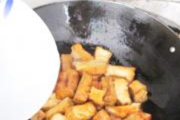 蚝油焖红烧豆腐的做法图解5