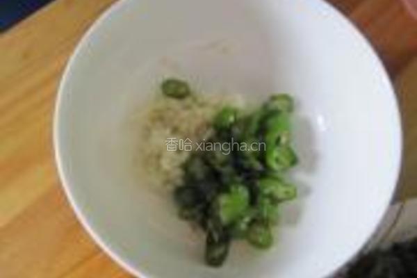 炒苦菜苔的做法图解1