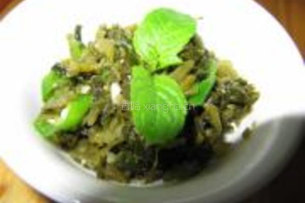 炒苦菜苔的做法图解5