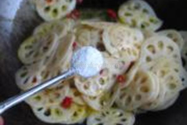 酸辣炝莲菜的做法图解10