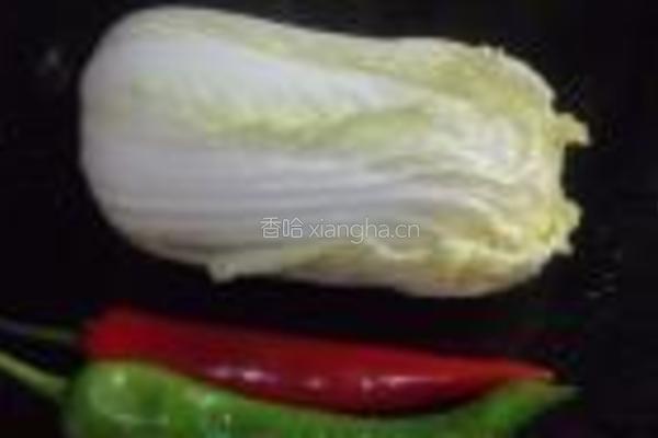 双辣炒娃娃菜的做法图解1