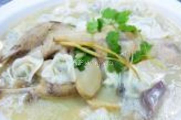杏鲍菇馄饨麻鸭煲的做法图解8