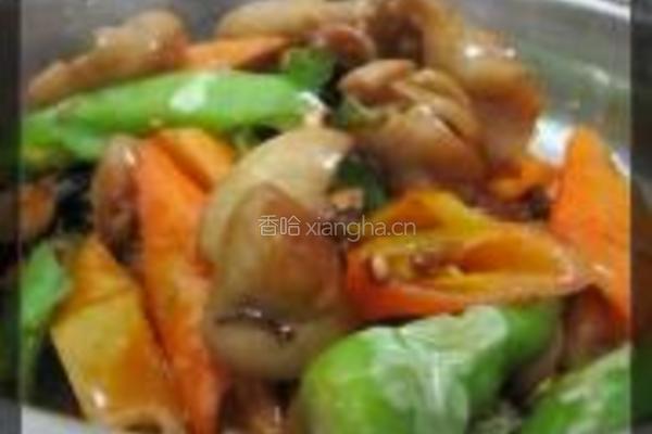 长椒肥肠的做法图解6