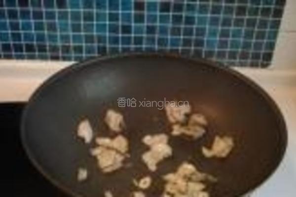 青柿子炒肉片的做法图解4