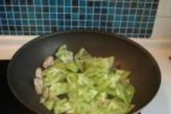 青柿子炒肉片的做法图解5