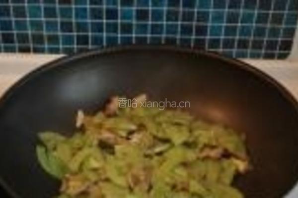 青柿子炒肉片的做法图解8